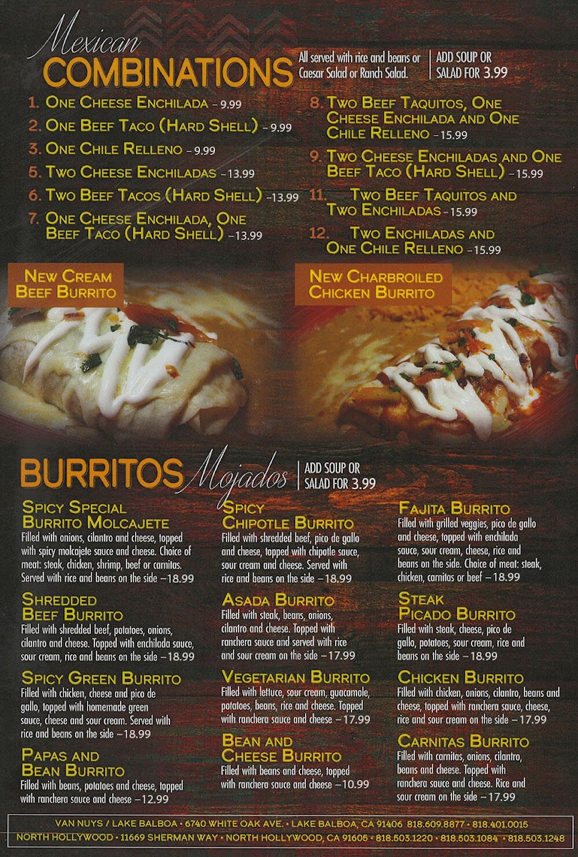 Salsa & Beer Photo Menu 9