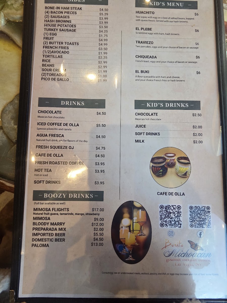 Bonito Michoacan Mexican Restaurant Photo Menu 10