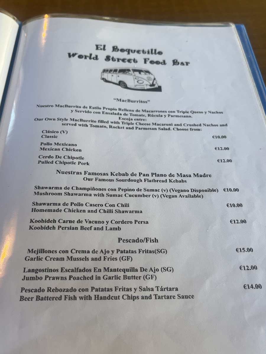 El Boquetillo Street Food and Bakery Photo Menu 10