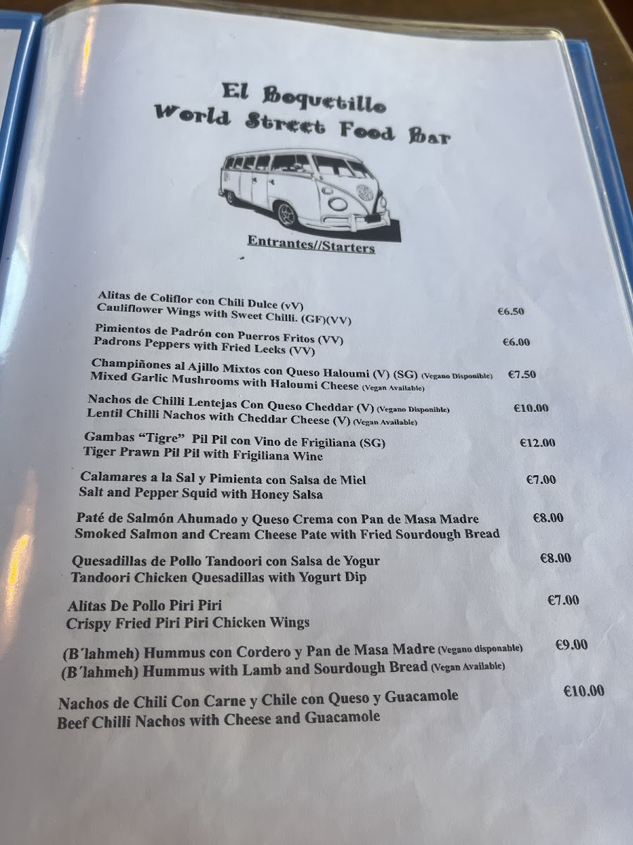 El Boquetillo Street Food and Bakery Photo Menu 7