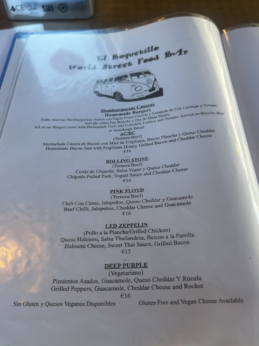 El Boquetillo Street Food and Bakery Photo Menu 8