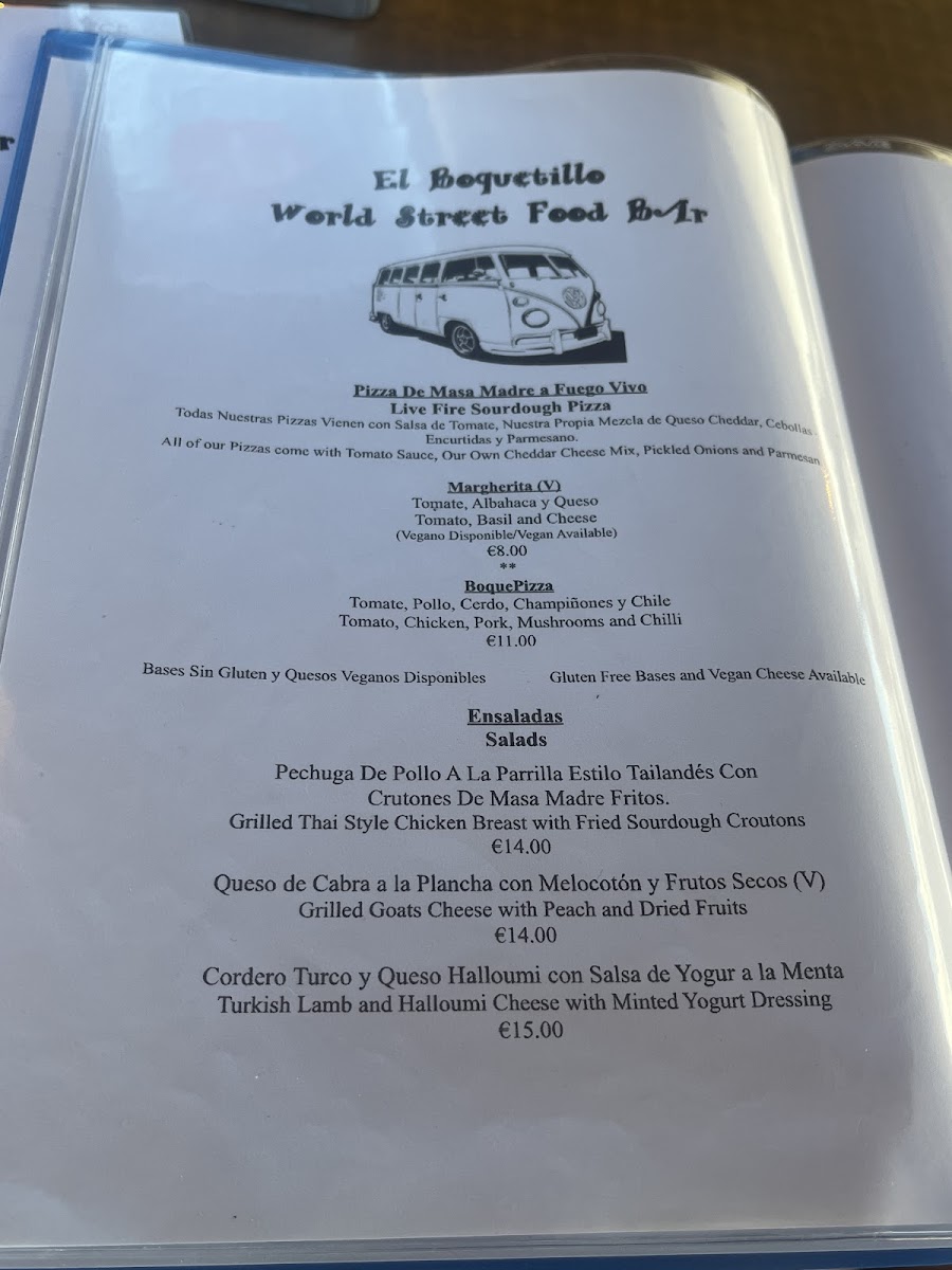 El Boquetillo Street Food and Bakery Photo Menu 9