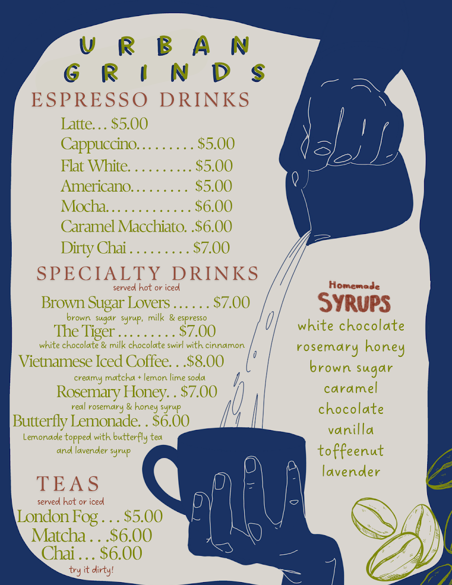 Urban Grinds Coffee Co. Photo Menu 3