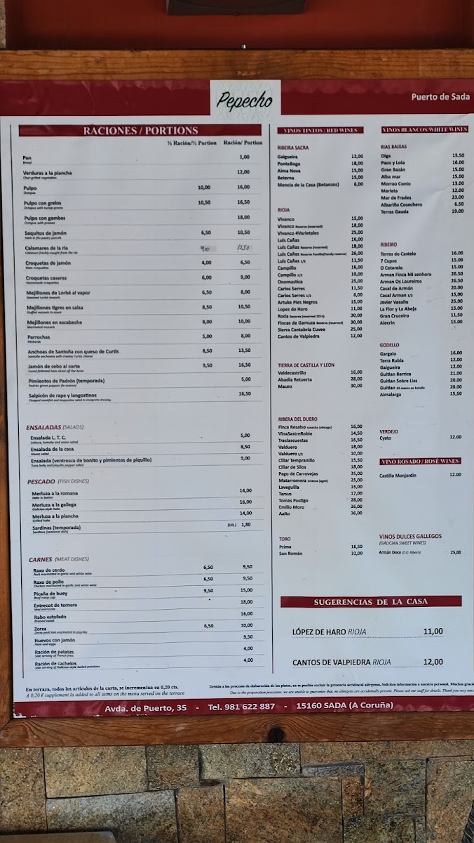 Restaurante Pepecho Photo Menu 10