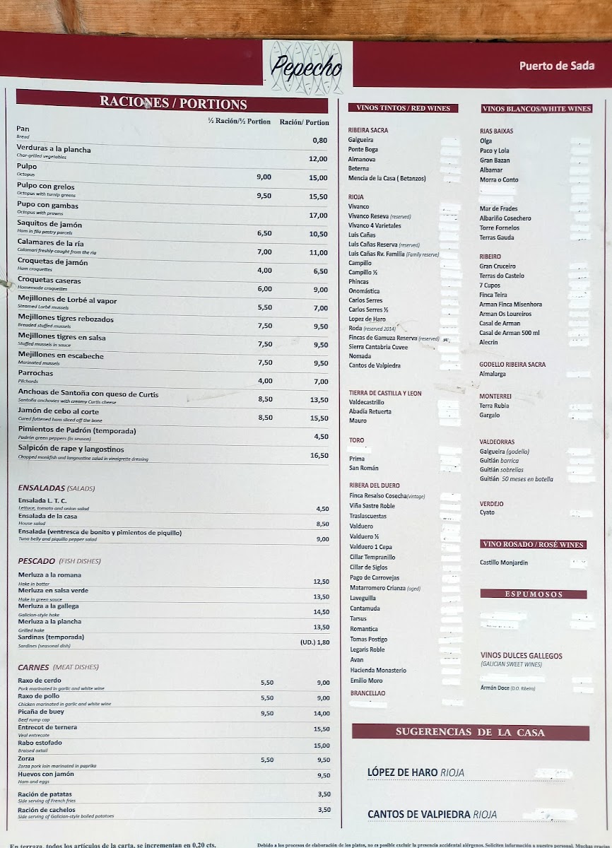 Restaurante Pepecho Photo Menu 6