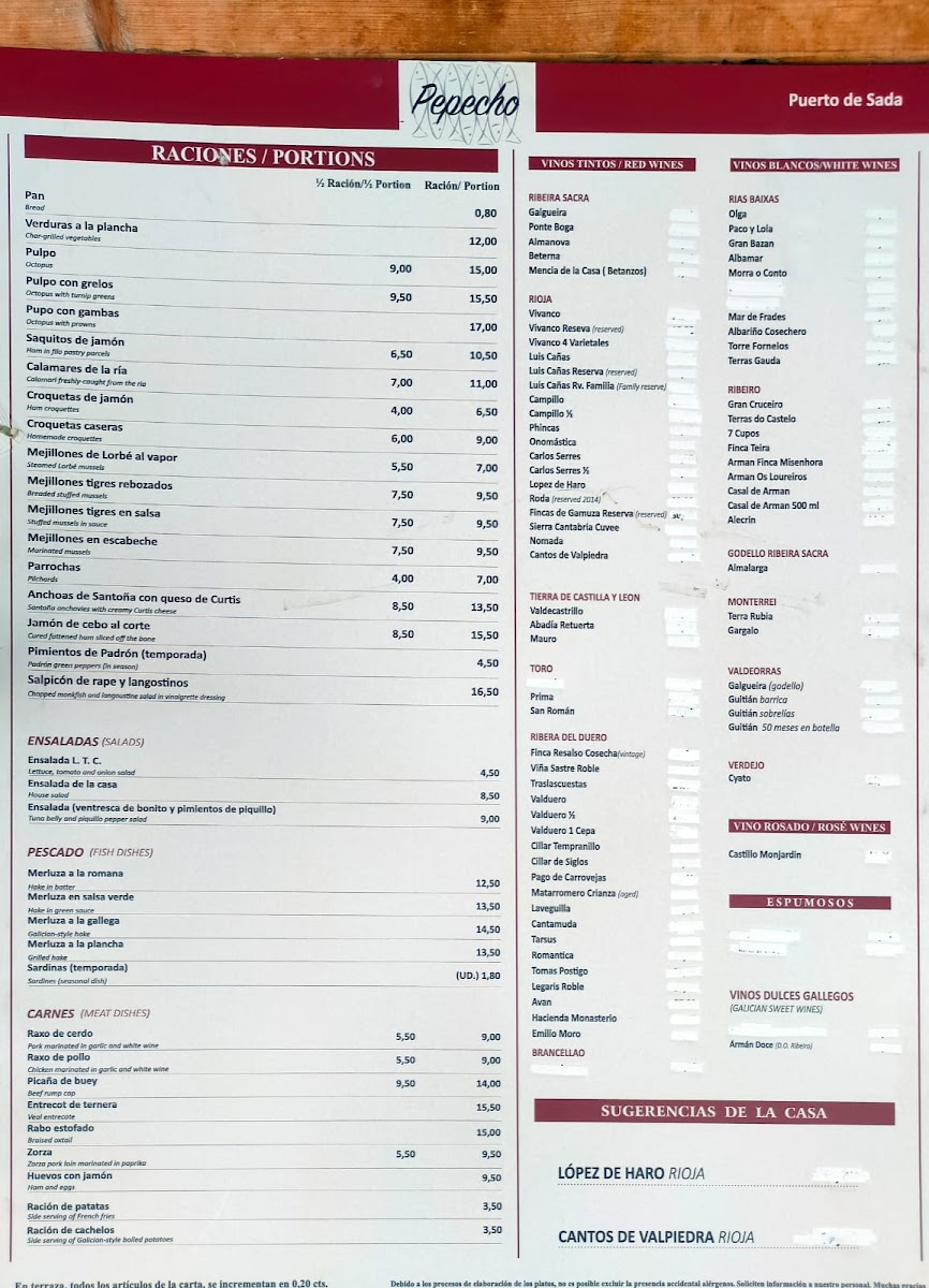 Restaurante Pepecho Photo Menu 7