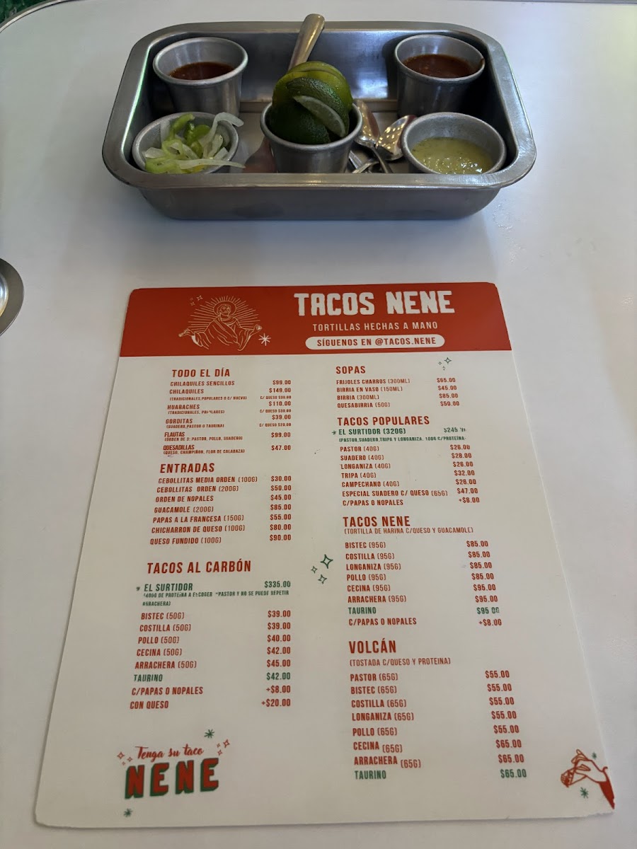 Tacos Nene Photo Menu 1