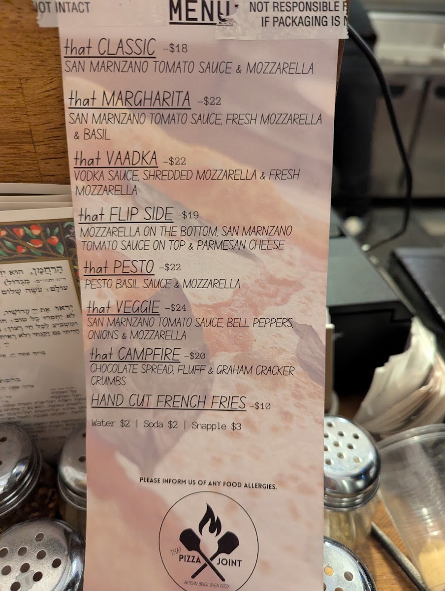 Bean & Berry Photo Menu 4