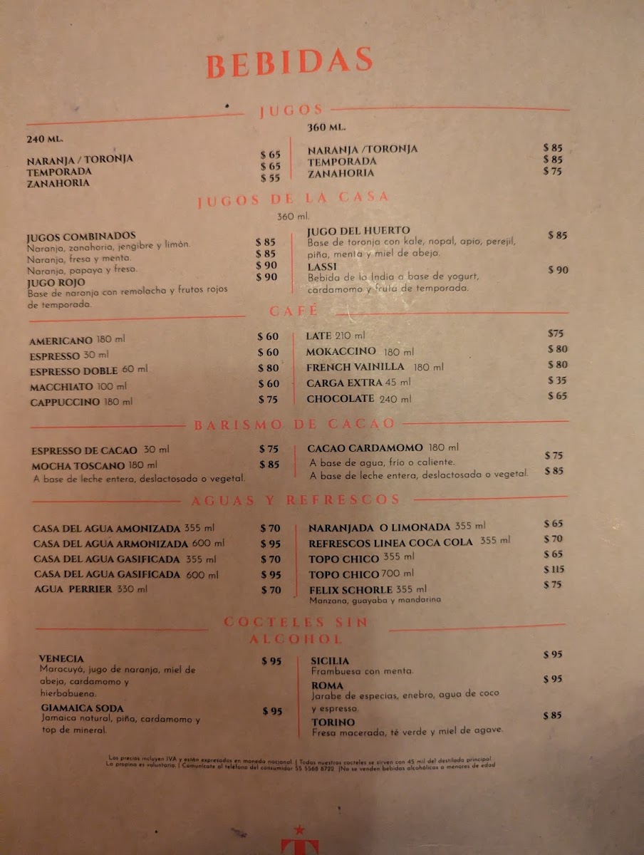 Café Toscano Photo Menu 5