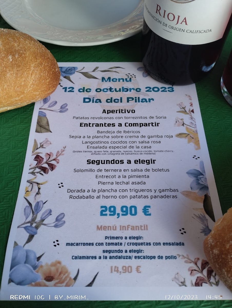 Taberna La Felipa Photo Menu 3