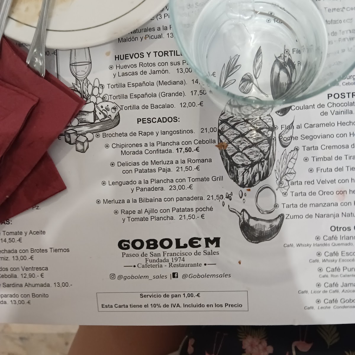 Restaurante Gobolem Photo Menu 5