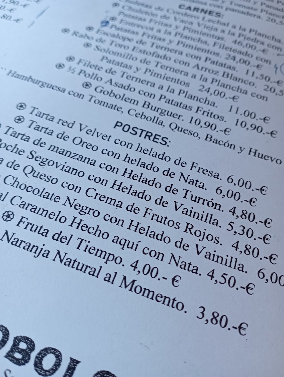 Restaurante Gobolem Photo Menu 9
