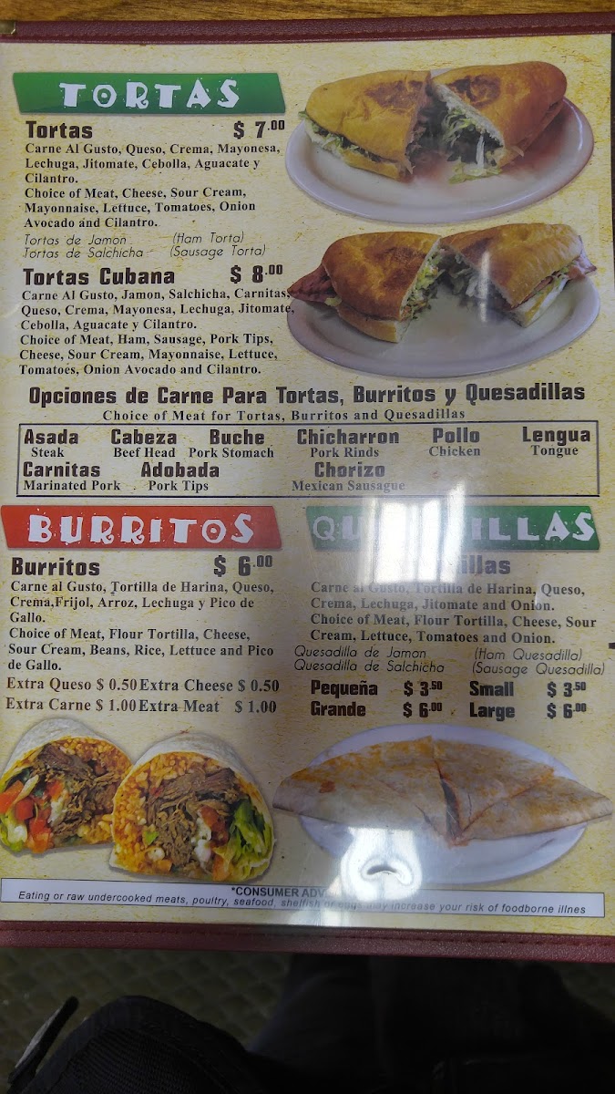 El Ranchito Photo Menu 9