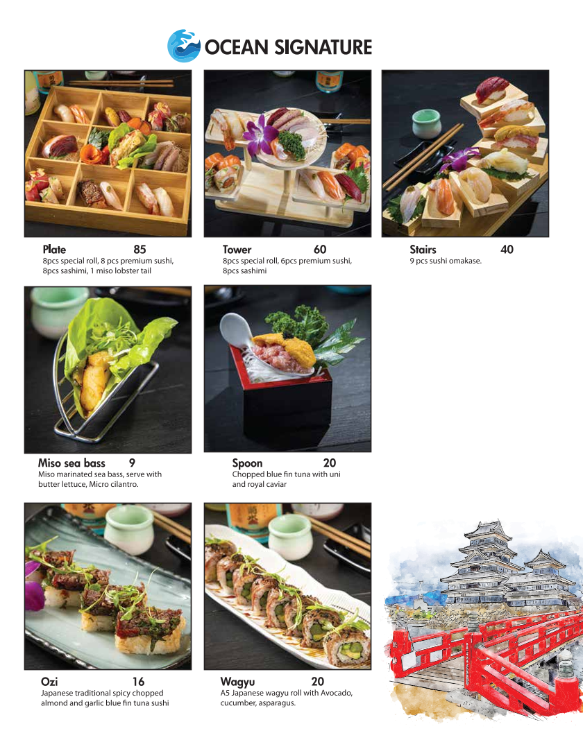 Ocean Sushi Photo Menu 7