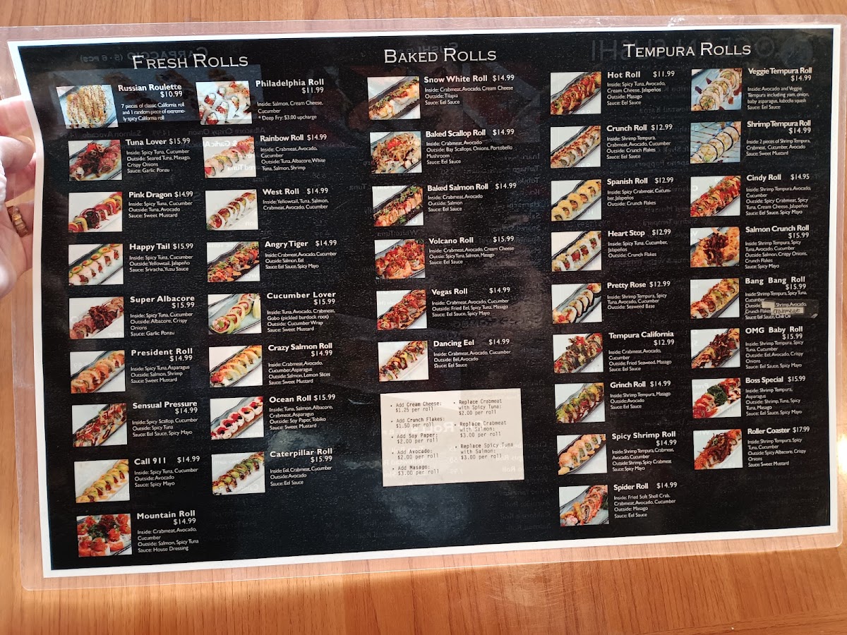 Ocean Sushi Photo Menu 9