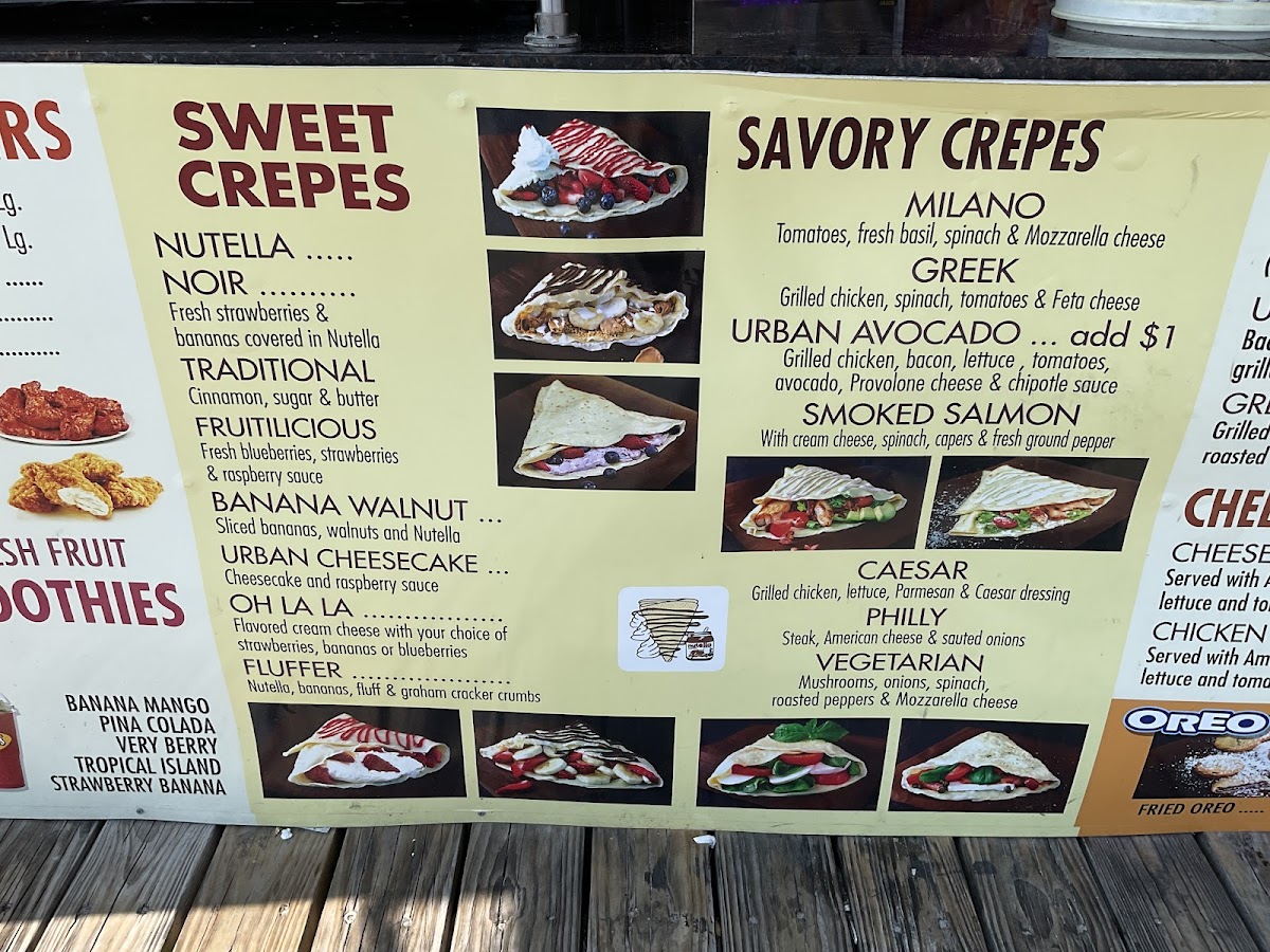 Urban Crepes Photo Menu 5