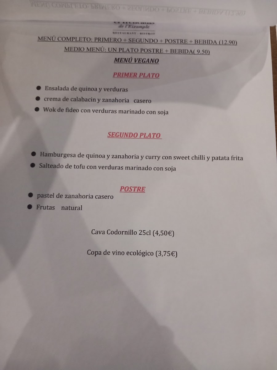 El Trencadís de l'Eixample Photo Menu 6