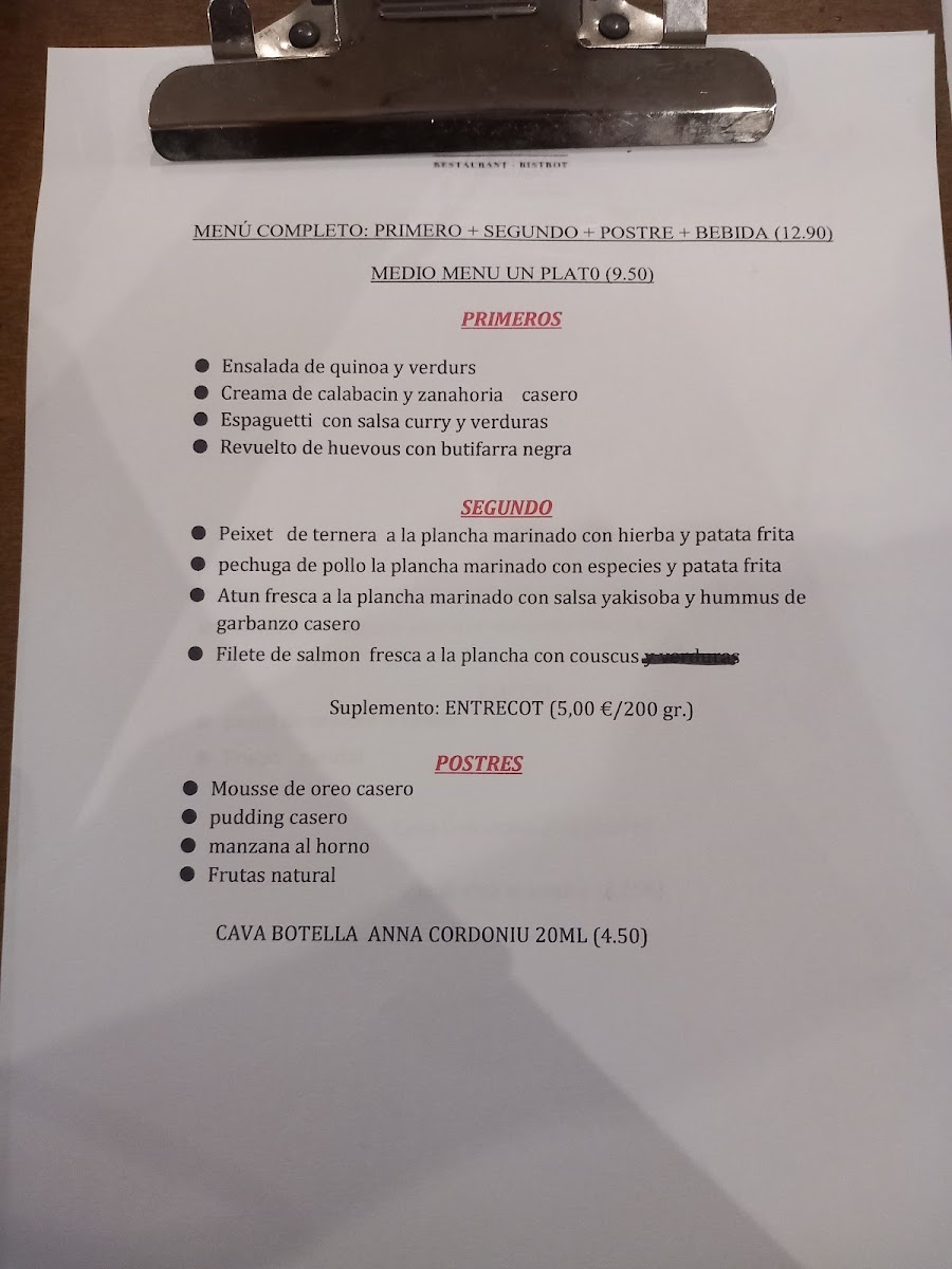 El Trencadís de l'Eixample Photo Menu 7