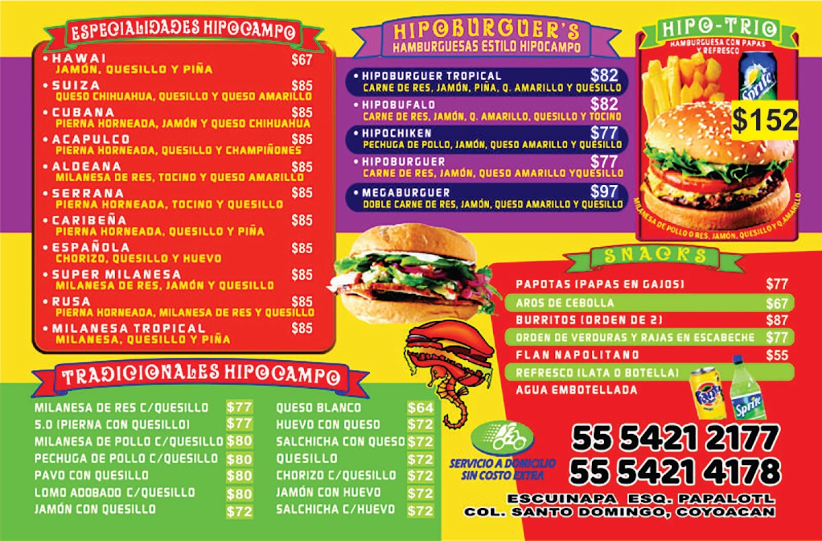 Tortas Locas Hipocampo Photo Menu 1