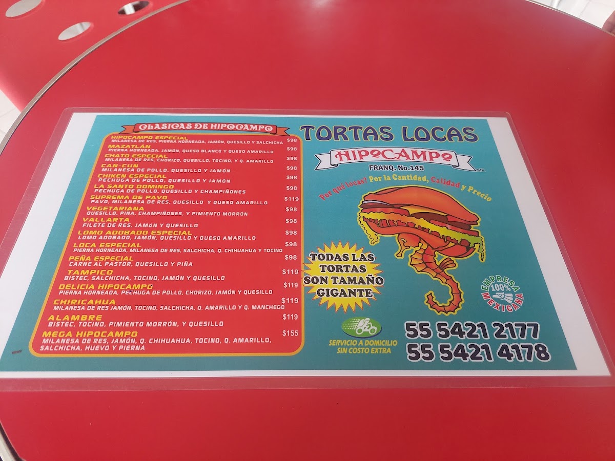 Tortas Locas Hipocampo Photo Menu 5