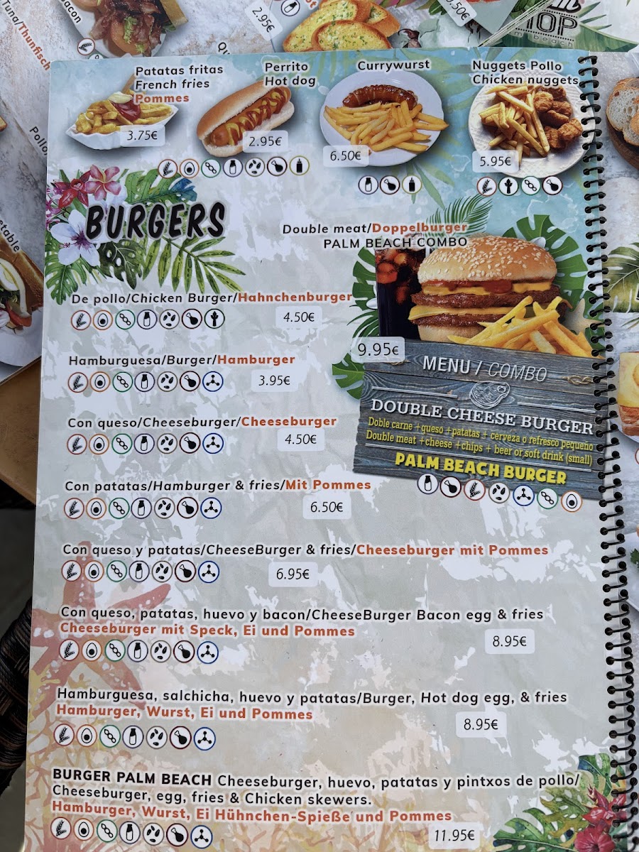 Pizzeria Restaurante Palm Beach Photo Menu 4