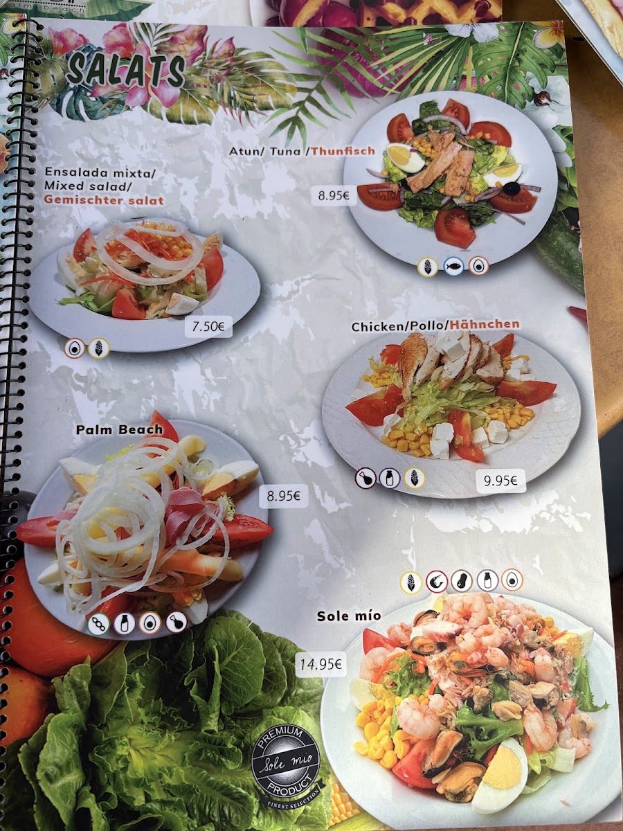 Pizzeria Restaurante Palm Beach Photo Menu 5