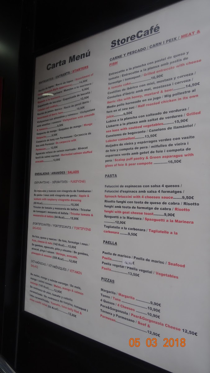 Store Cafè Photo Menu 8