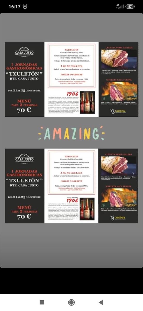 Restaurante Casa Justo Photo Menu 6