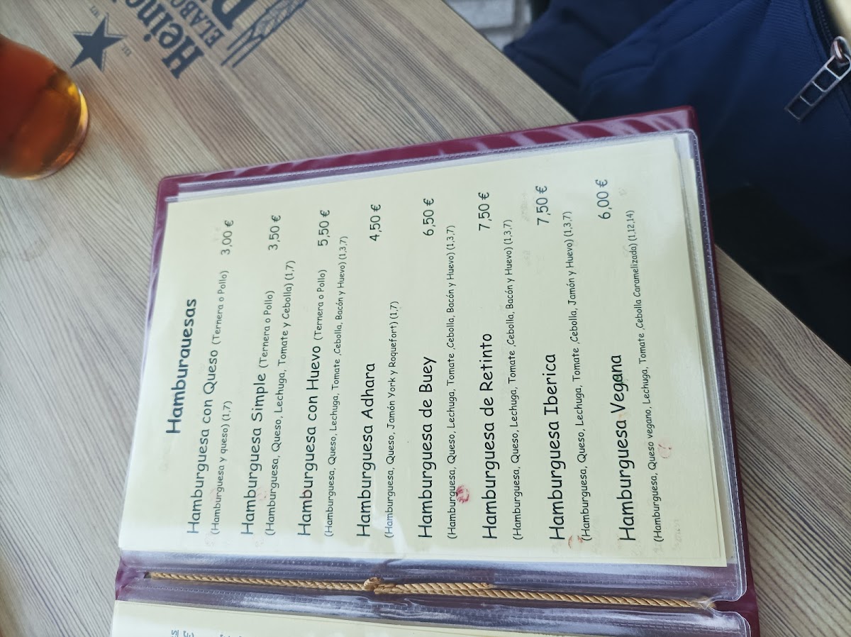 BAR-Cafeteria Adhara Photo Menu 4
