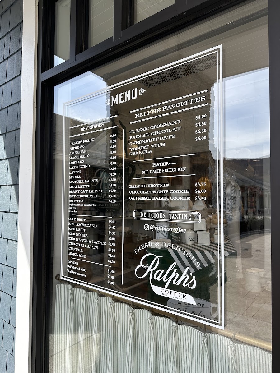 Ralph's Coffee Photo Menu 4