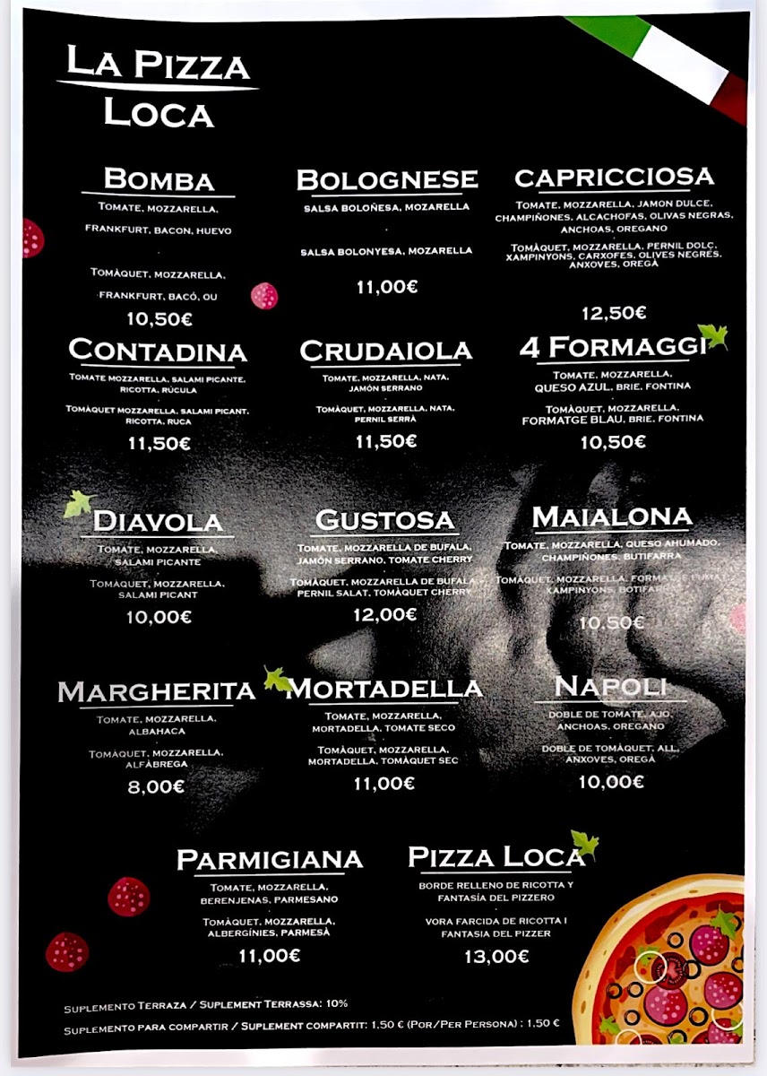 La Pizza Loca Photo Menu 1