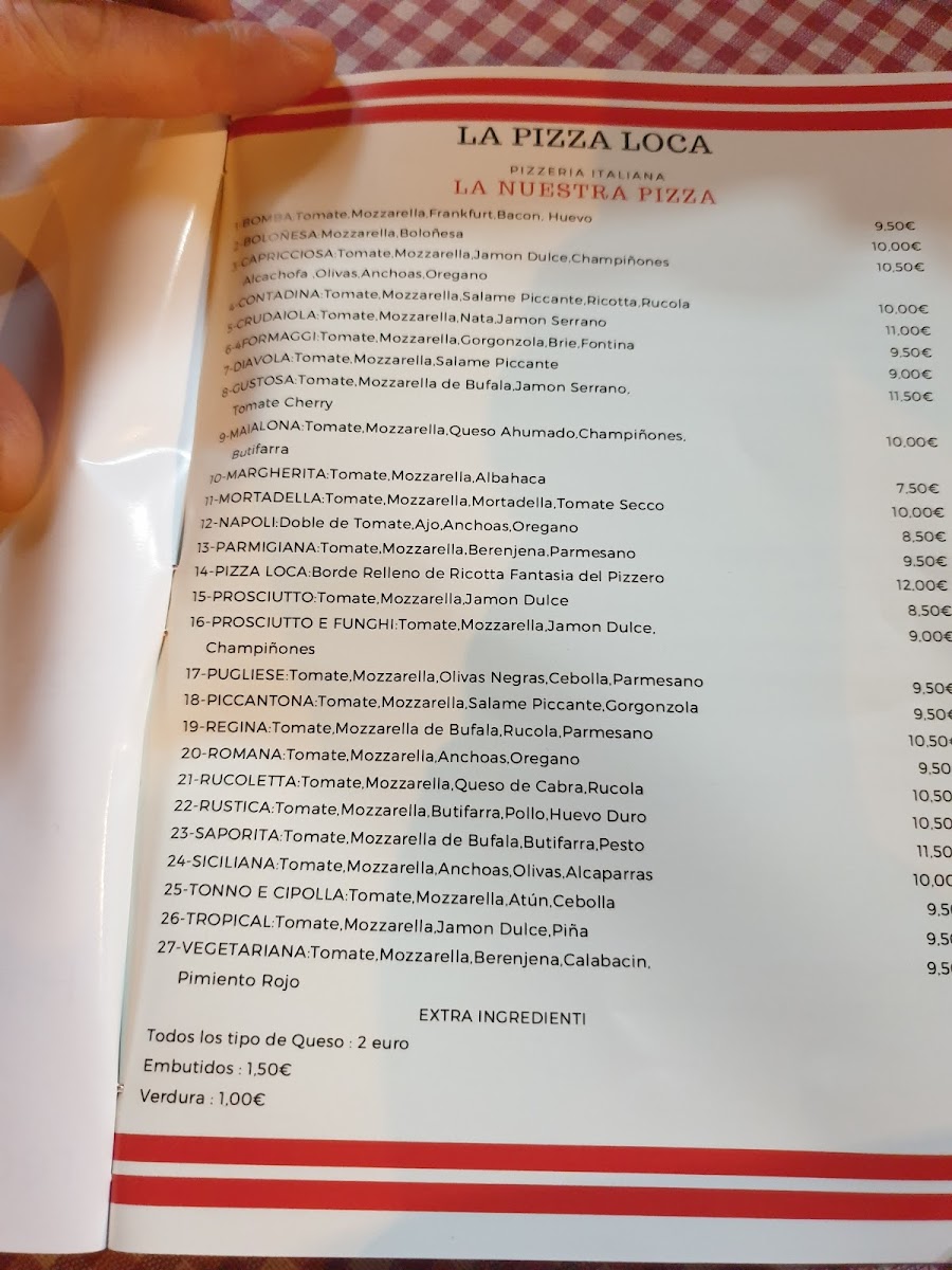 La Pizza Loca Photo Menu 9