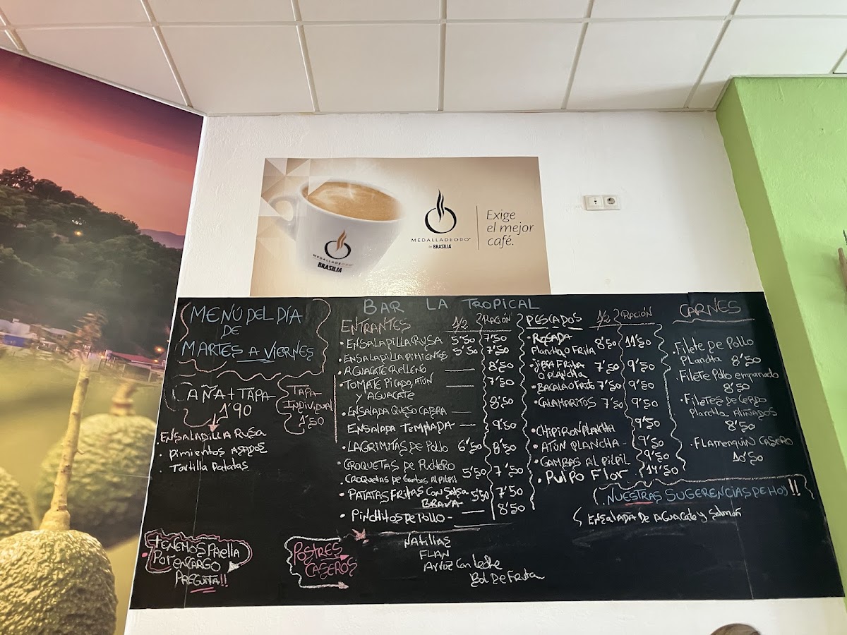 Café bar la Tropical Photo Menu 2