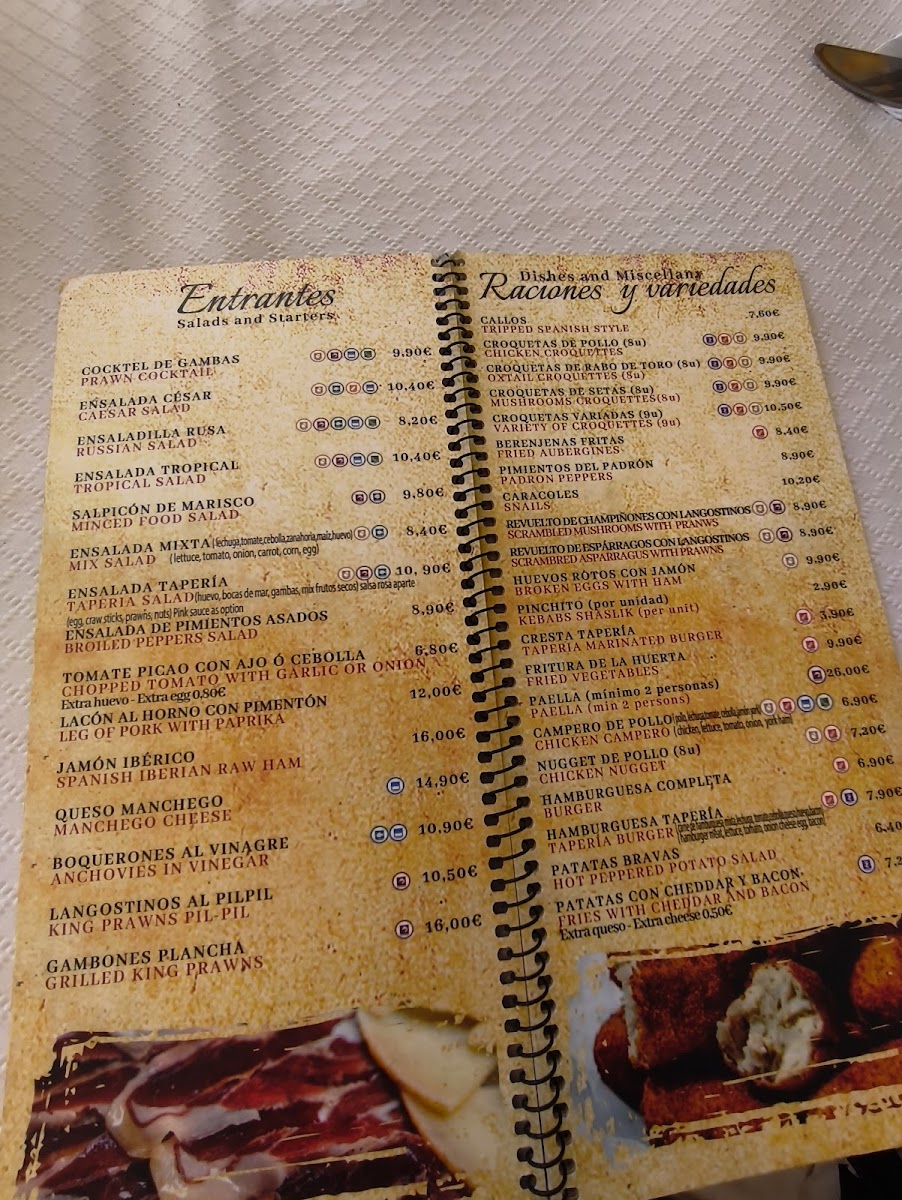 La Tapería de Benalmádena Photo Menu 1