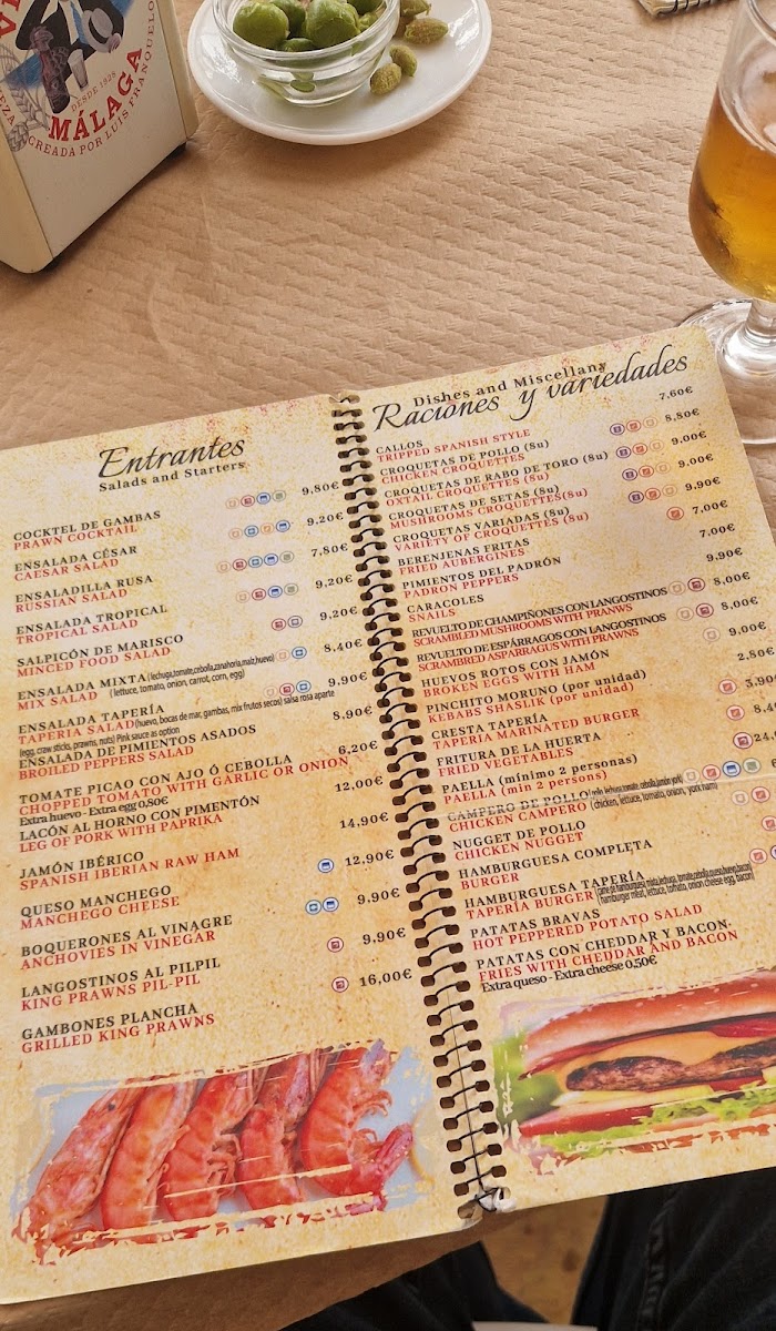 La Tapería de Benalmádena Photo Menu 2