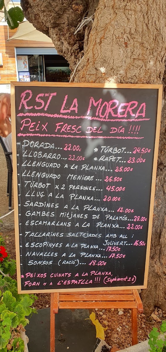 La Morera Port Platja Photo Menu 2