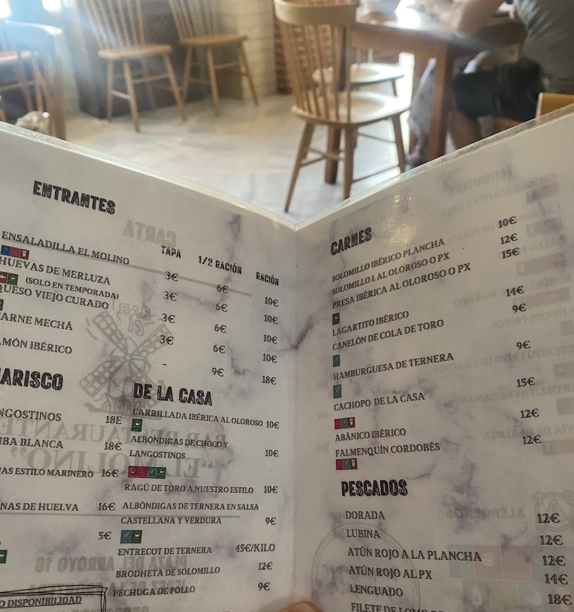 Bar restaurante El Molino Photo Menu 7