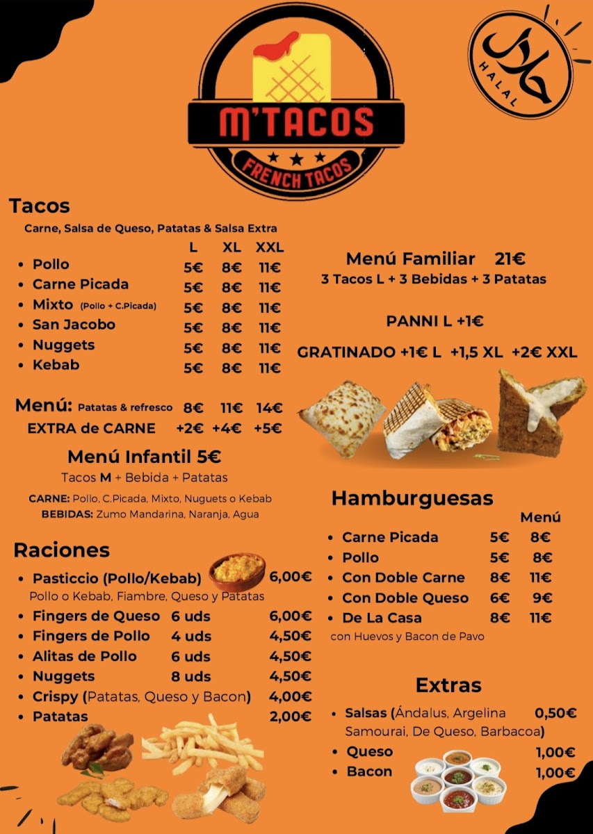 M'TACOS Alcalá de Henares Photo Menu 1