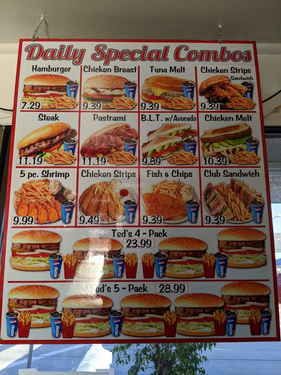 Ted's Place Photo Menu 4