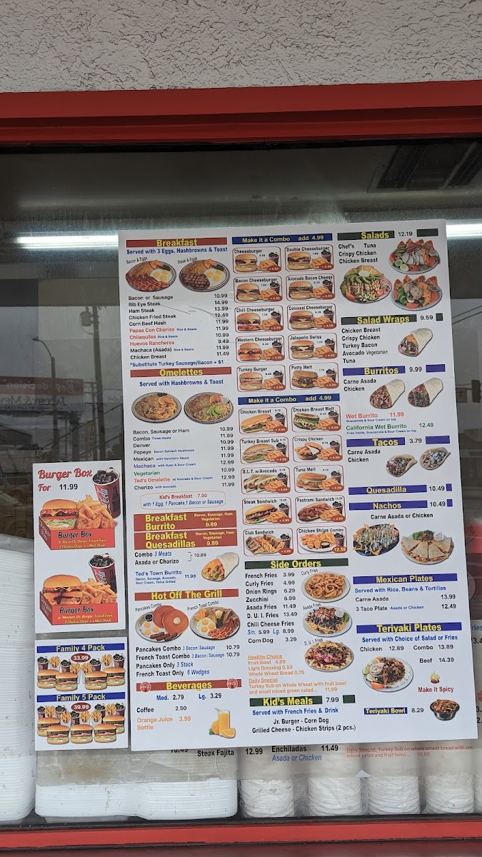 Ted's Place Photo Menu 6