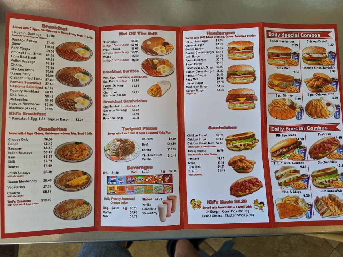 Ted's Place Photo Menu 8