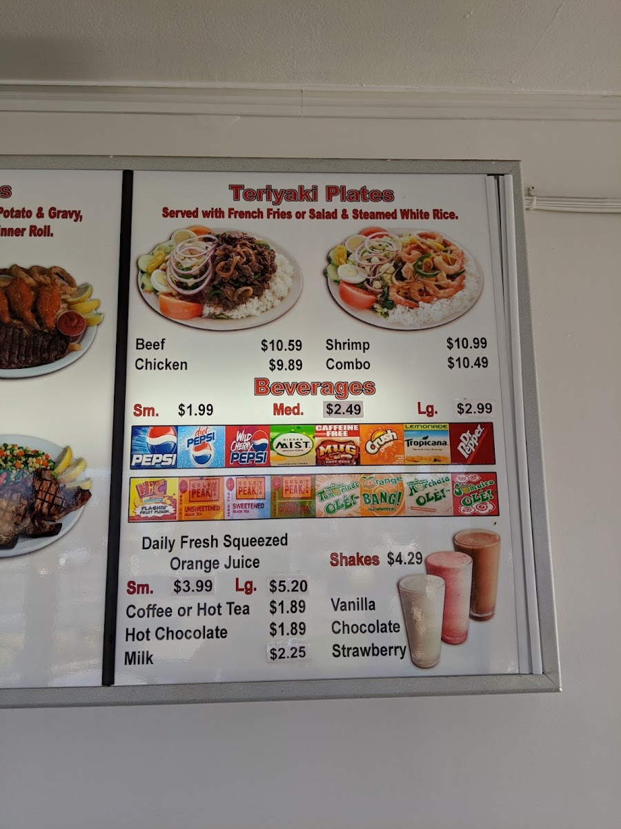 Ted's Place Photo Menu 9