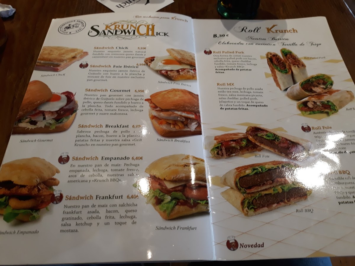 Krunch Santurtzi Photo Menu 10