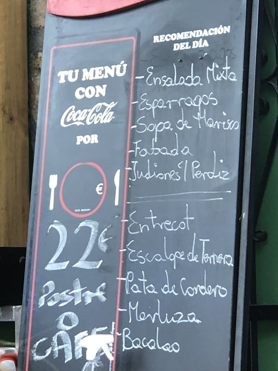 Sidrería Paraiso Asturies Photo Menu 3