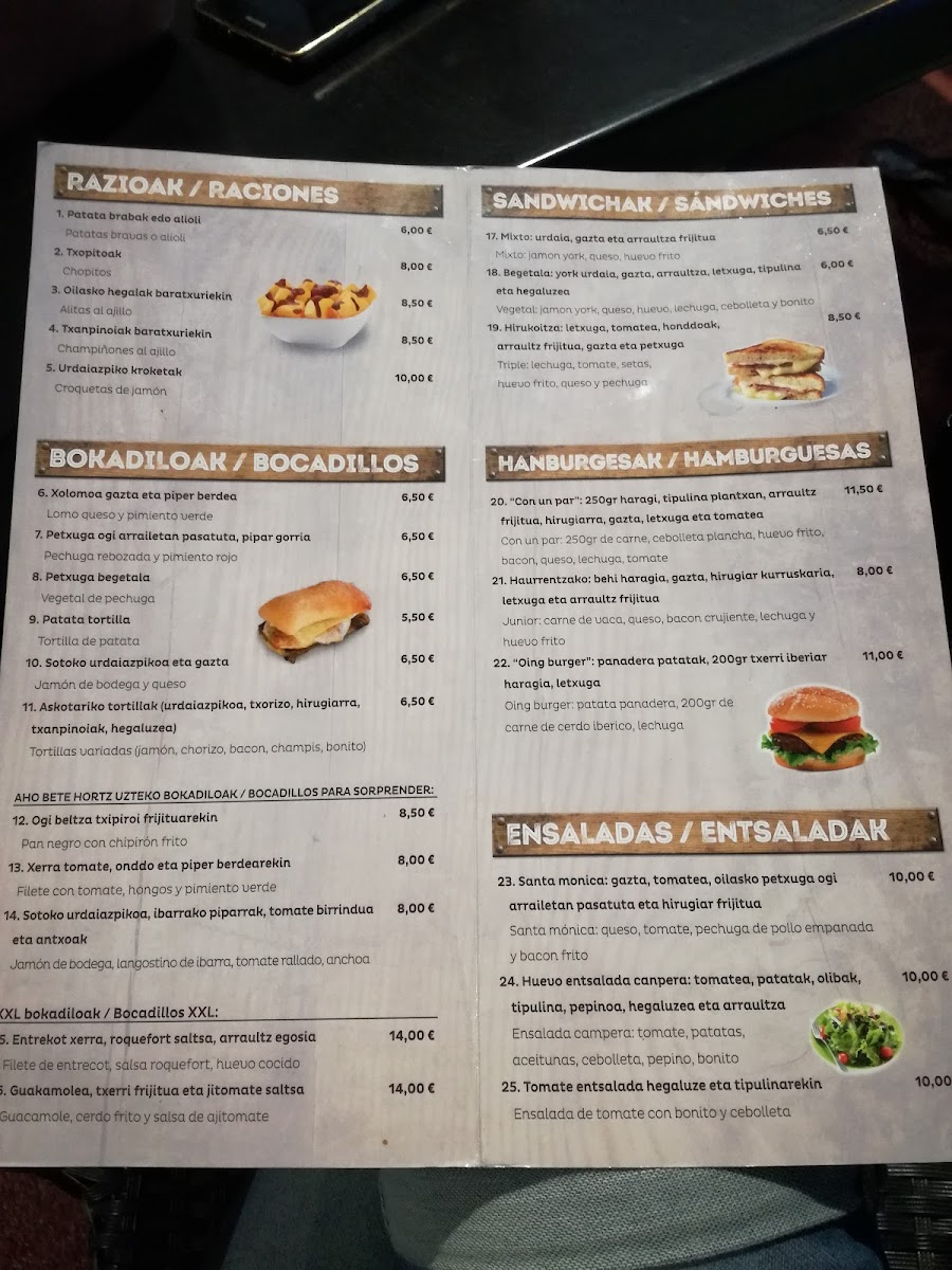 Route 33 Gourmet Photo Menu 3