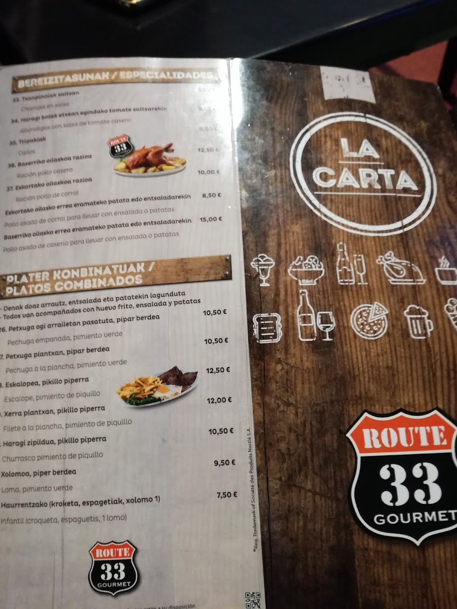 Route 33 Gourmet Photo Menu 6