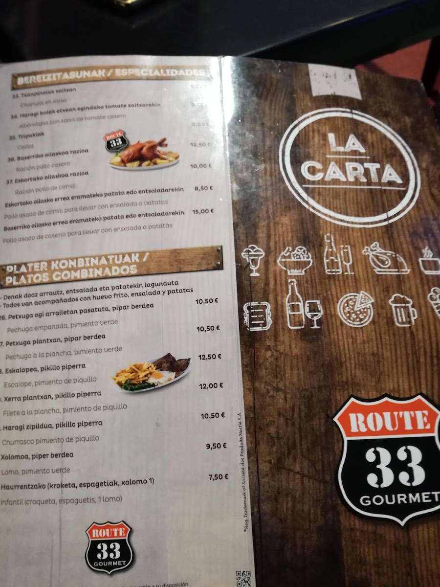 Route 33 Gourmet Photo Menu 7