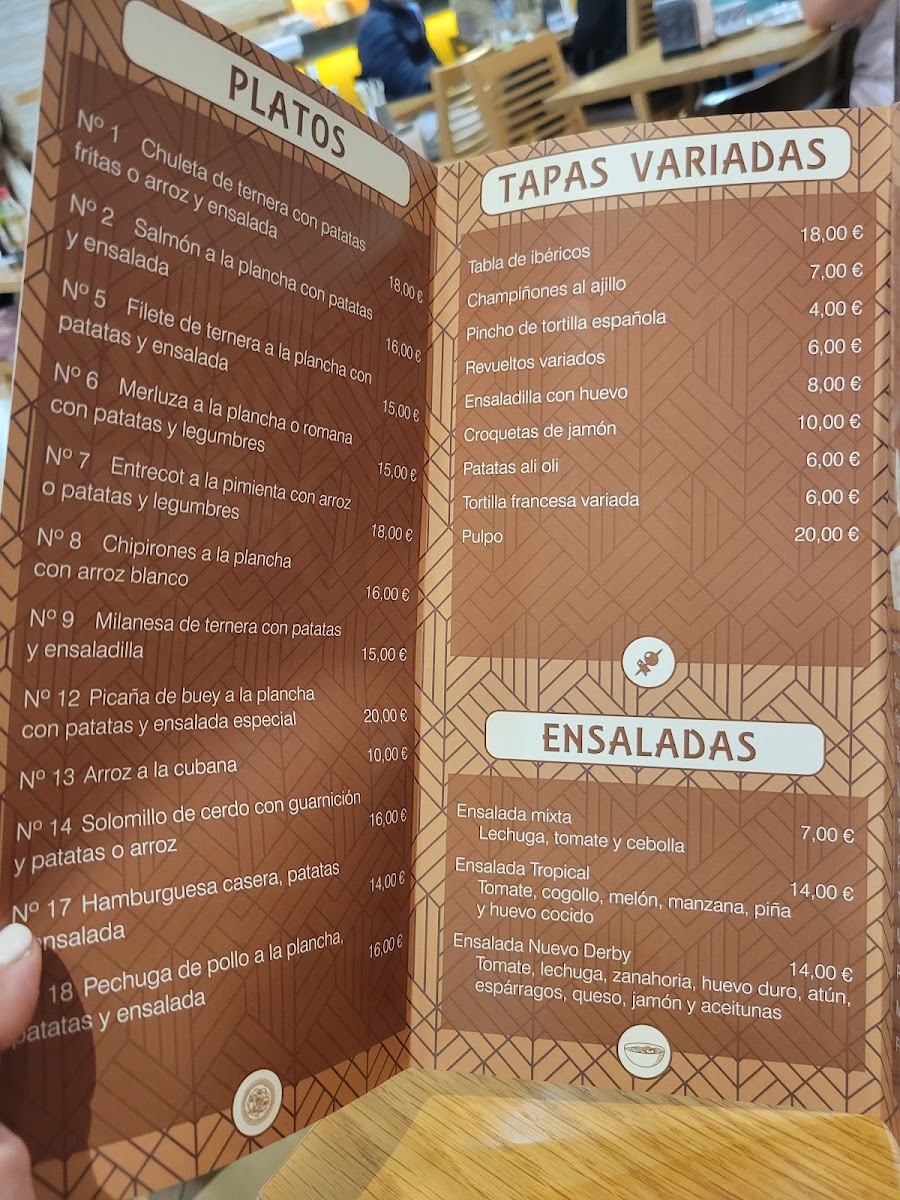 Cafetería Nuevo Derby Photo Menu 2