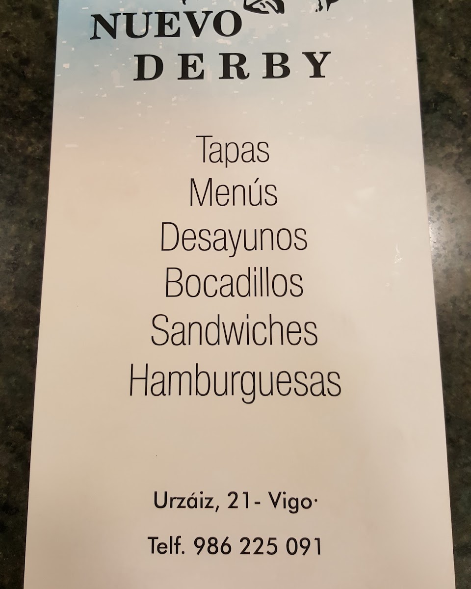 Cafetería Nuevo Derby Photo Menu 8