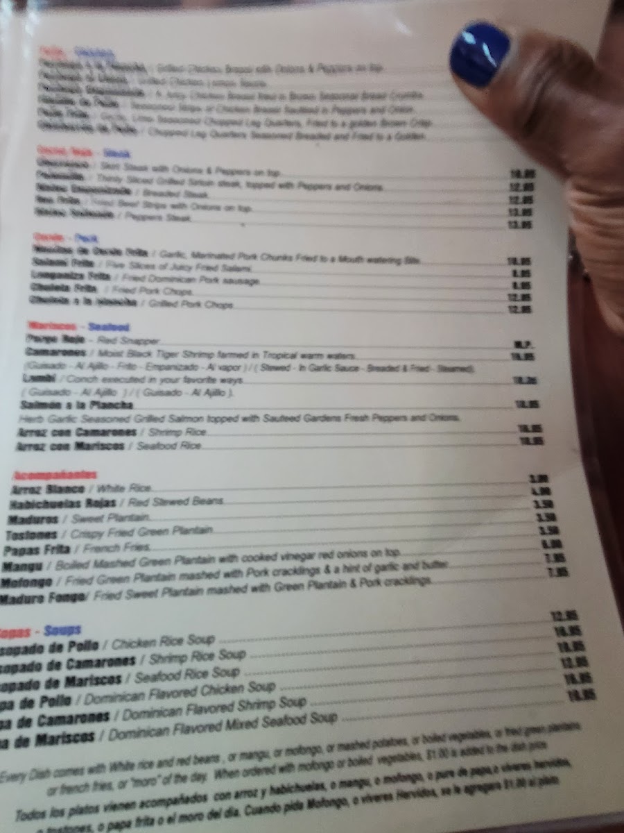 Mangu Cafe Restaurant Photo Menu 6